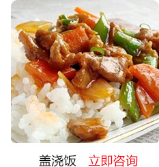汪清地摊特色小吃培训-盖浇饭